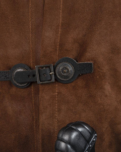 Bowen Tabard Brown - zamszowy tabard