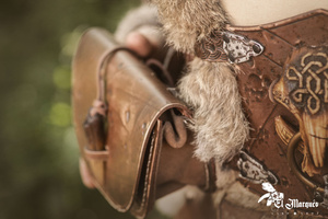 Berserker bag - Brown - skórzana kaletka