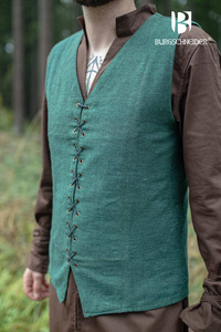 Weskit Maron - Green - męska kamizelka