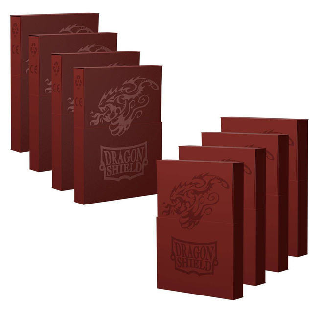 Dragon Shield Cube Shell Blood Red (8)