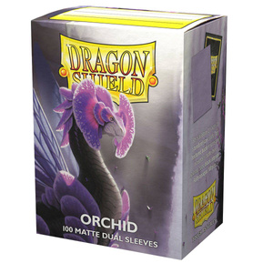 Koszulki na karty Dragon Shield: Matte Dual - Orchid (100 szt.)