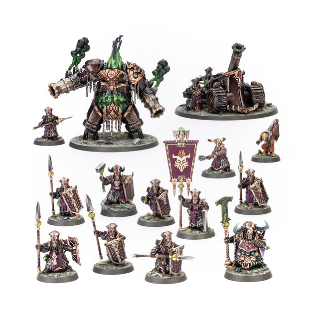 Age of Sigmar: Spearhead Helsmiths of Hashut Helforge Host [14 modeli]