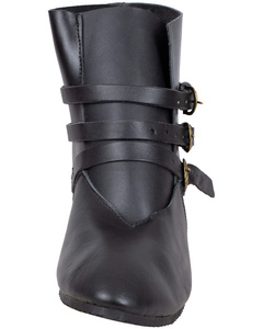 Raimund Boot 2nd Ed. - Black  - skórzane półbuty