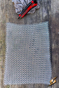 Chainmail DIY Sheets 9mm - Natural Finish