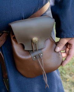 Guerrero belt bag  - Brown - skórzana kaletka
