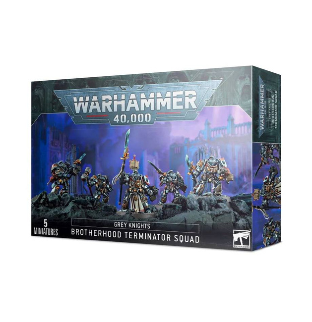 Warhammer 40000: Grey Knights Brootherhood Terminator Squad