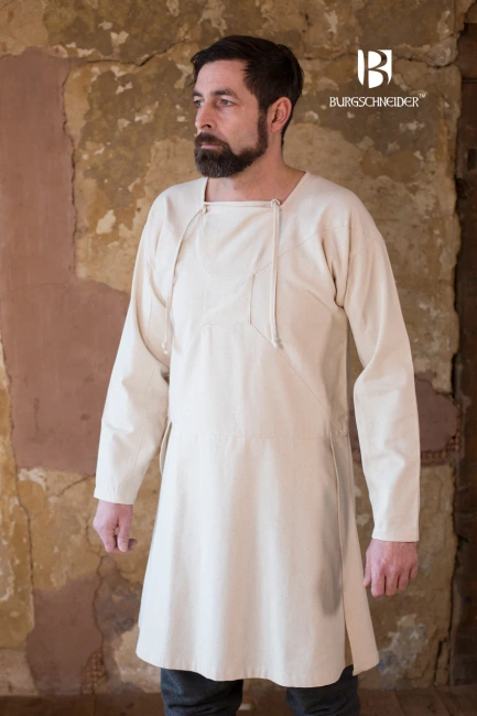 Viborg Shirt Olaf - Natural - tunika spodnia