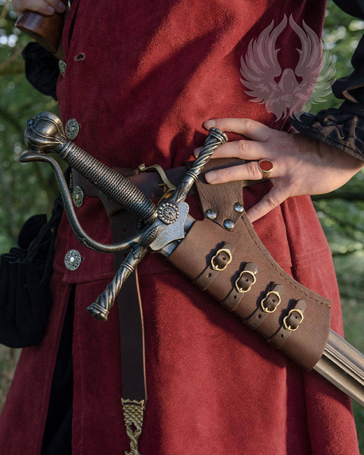 Volkmar Sword Holder - Brown