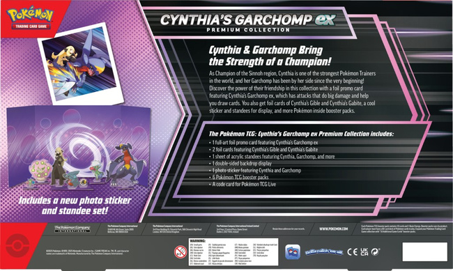 Pokémon TCG: Cynthia’s Garchomp ex - Premium Collection