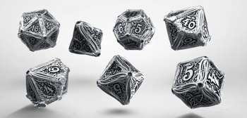 Kości RPG Metalowe Call of Cthulhu (7)
