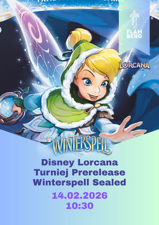 2026.02.14 Disney Lorcana - Sealed Premierowy Winterspell "Friendly"