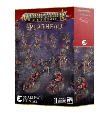 Age of Sigmar: Spearhead Gloomspite Gitz Snarlpack Huntaz [11 modeli]