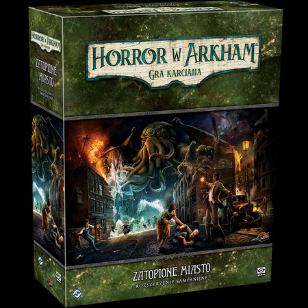 Horror w Arkham LCG: Zatopione miasto - Rozszerzenie kampanijne 