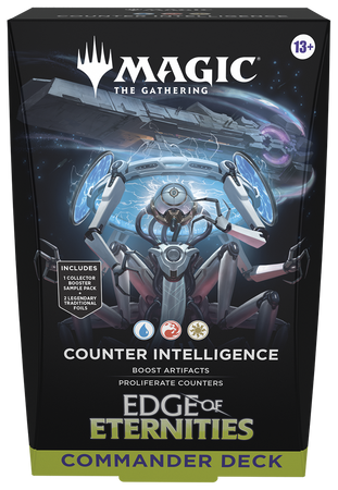   Magic the Gathering: Edge of Eternities - Commander Deck - Counter Intelligence