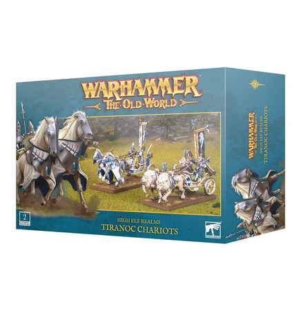 Warhammer: The Old World High Elf Realms Tiranoc Chariots / Lion Chariots of Chrace