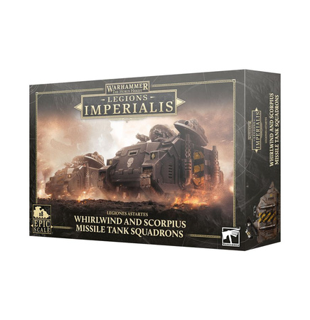 Legions Imperialis: Legiones Astartes Whirlwind and Scorpius Missile Tank Squadrons