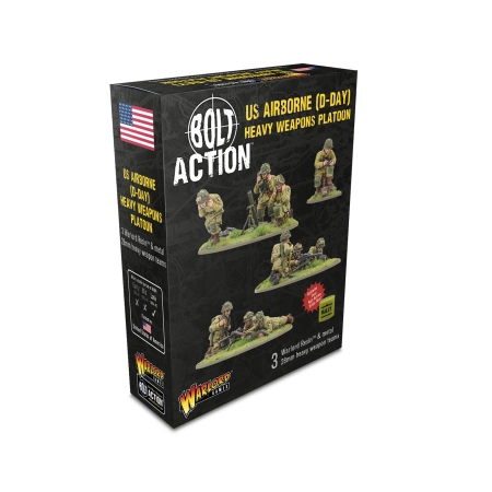 Bolt Action:  US Airborne (D-Day) Heavy Weapons Platoon