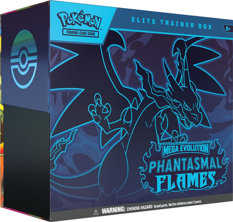 Pokémon TCG: Mega Evolution - Phantasmal Flames - Elite Trainer Box 