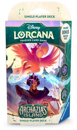 Disney Lorcana: Archazia’s Island Starter Deck Amethyst and Steel