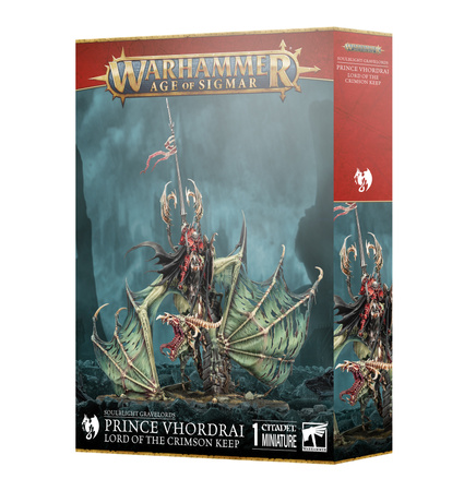 Age of Sigmar: Soulblight Gravelords Prince Vhordrai Lord of the Crimson Keep