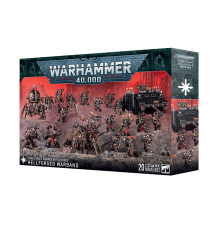 Warhammer 40000: Chaos Space Marines Battleforce Hellforged Warband