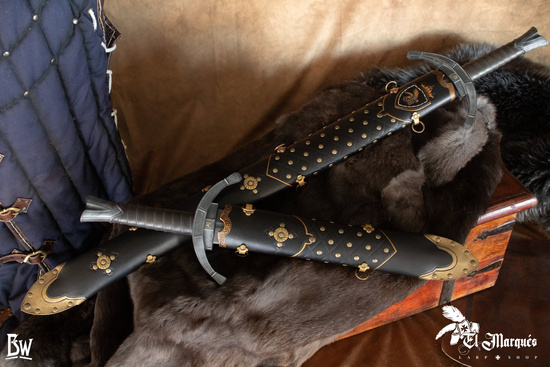 Knight dagger Scabbard - pochwa na sztylet