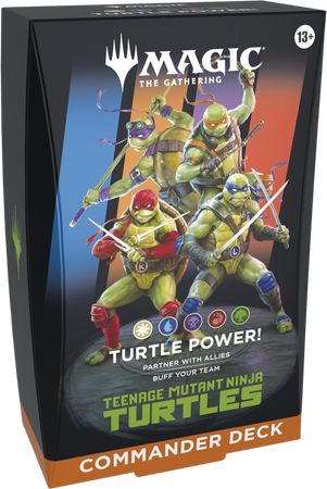 Magic the Gathering: Teenage Mutant Ninja Turtles - Commander Deck - Turtle Power!