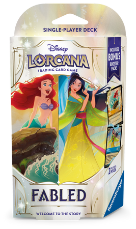 Disney Lorcana: Fabled Starter Deck Amber i Saphire