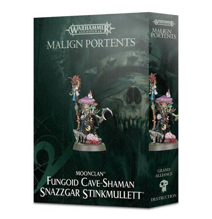 Age of Sigmar: Gloomspite Gitz Fungoid Cave-Shaman Snazzgar Stinkmullett