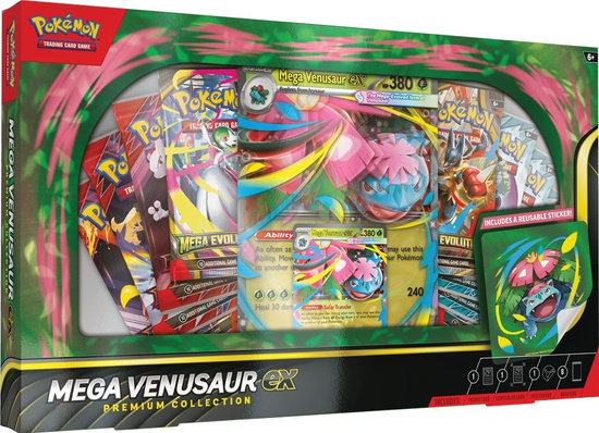 Pokémon TCG: Mega Venusaur ex - Premium Collection