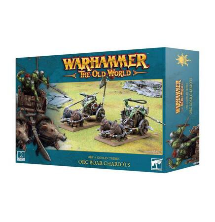 Warhammer: The Old World Orc and Goblin Tribes Orc Boar Chariots