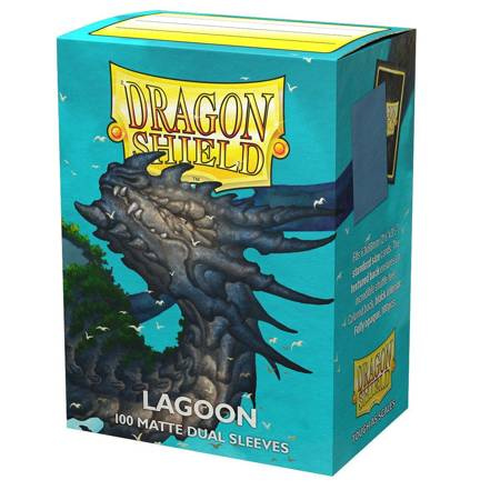 Koszulki na karty Dragon Shield: Matte Dual - Lagoon (100 szt.)