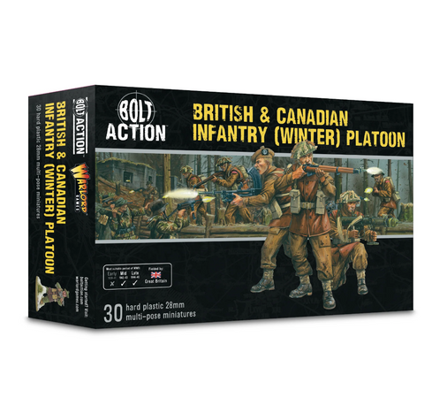 Bolt Action: British & Canadian Infantry (Winter) Platoon