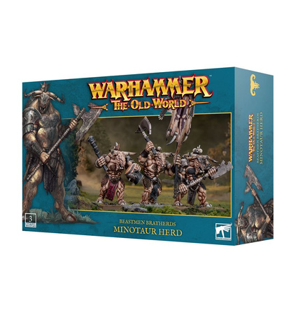 Warhammer: The Old World Beastmen Brayherds Minotaur Herd
