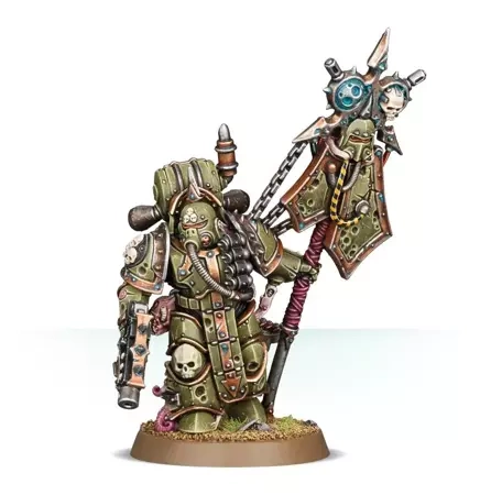 Warhammer 40000: Death Guard Plague Marine Icon Bearer