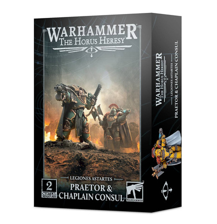 Warhammer The Horus Heresy: Legiones Astartes Praetor and Chaplain Consul