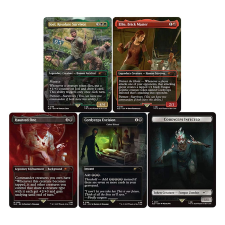 Magic the Gathering Secret Lair x PlayStation: The Last of Us Part I english