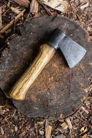 Woodsman Throwing Axe