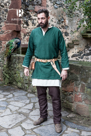 Short tunic Erik - Green