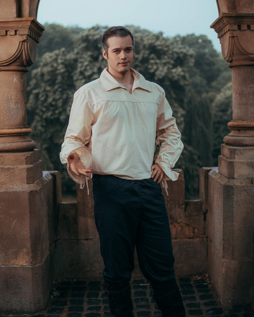 Tilly Shirt Cotton Cream - bawełniana koszula