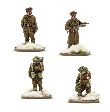 Bolt Action: British & Canadian Infantry (Winter) HQ
