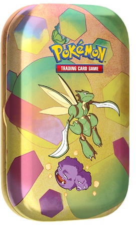 Scarlet and Violet 151 Scyther - Mini TIN v2 Pokémon TCG 