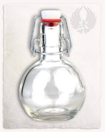 Bottle 3 with swing top ball shaped 200ml - butelka okrągła z zamknięciem pałąkowym
