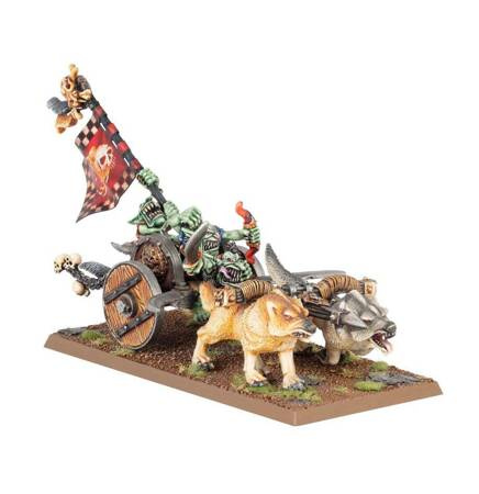 Warhammer: The Old World Goblin Wolf Chariot