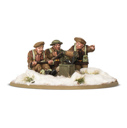 Bolt Action: British & Canadian Infantry (Winter) MMG Team