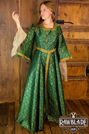 Aquitania Noble Dress - Green