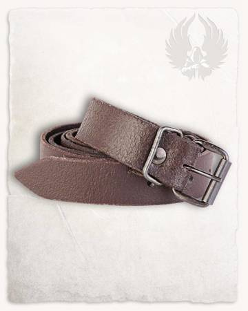 Doran Belt Slim Brown - skórzany pasek