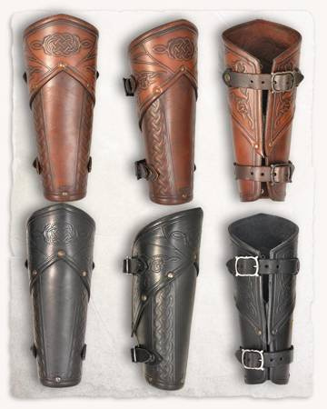 Mantikor bracers 2ND ED black - skórzane karwasze