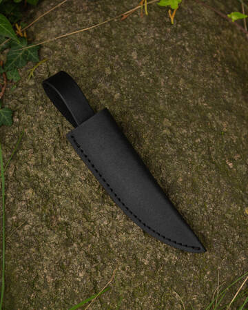 Serena Knife Leather Sheath Black - pochwa na nóż