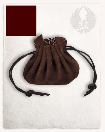 Zacharias Pouch bordeaux- sakiewka ze skóry